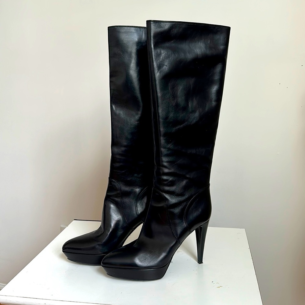 Sergio Rossi Knee High Boot Sz 40.5